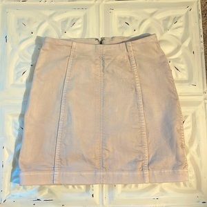 “Free People” Light Pink/Cream Skirt